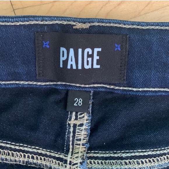 Paige Hoxton Ankle “Calani” Dark Wash Jeans - Picture 15 of 15